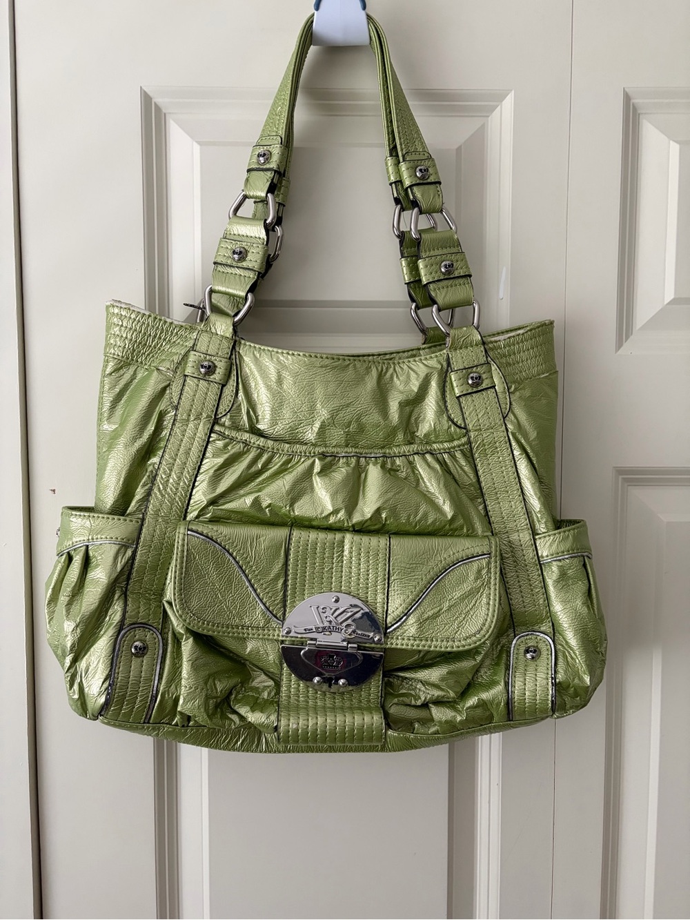Kathy Van Zeeland Purse Y2K Green